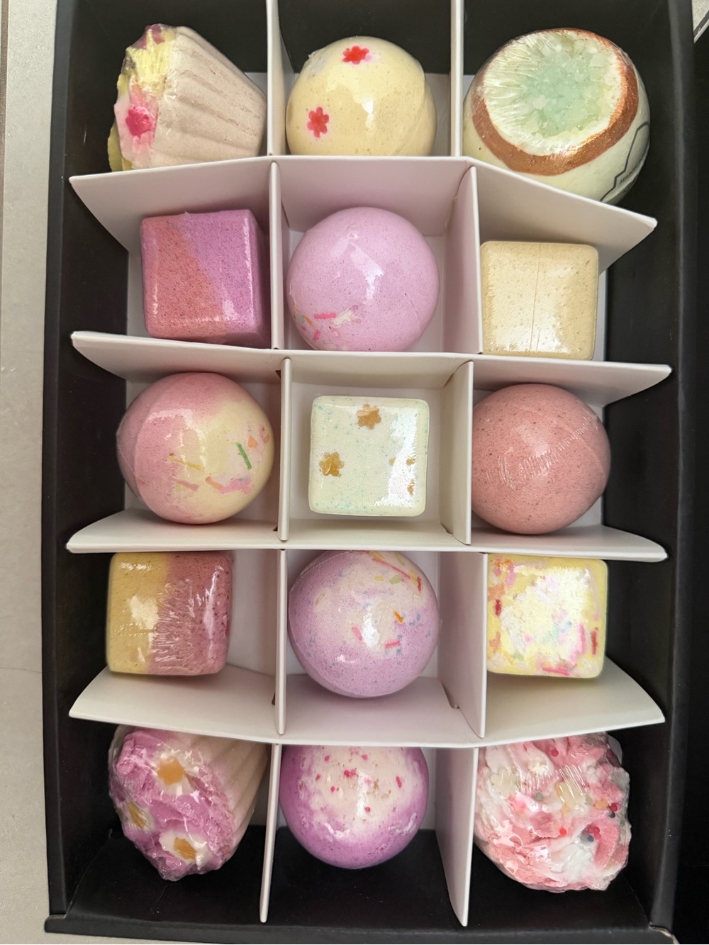 Assorted Pink & Pastel Bath Bomb Gift Set - Women Bath & Body